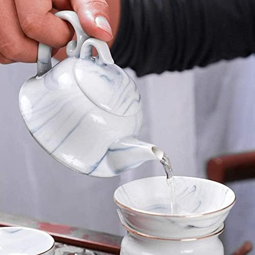 Čajnik za čaj za čaj za čaj Jednostavni mramorni uzorak keramički čaše za čaše za čaše za čašice