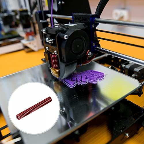 UXCell 3D printer Die Spring, 2pcs 10mm od 75 mm dugačak spiralni utiskivanje srednjeg opterećenja Kalupa za kompresiju Die Springs za 3D štampač električni dio, crveni