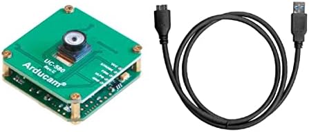 CBHIOARPD Arducam OV9281 1MP Global Shutter USB komplet za evaluaciju kamere - 1/4-inčni jednobojni modul kamere Noir sa USB3.0 kamerom štitnikom