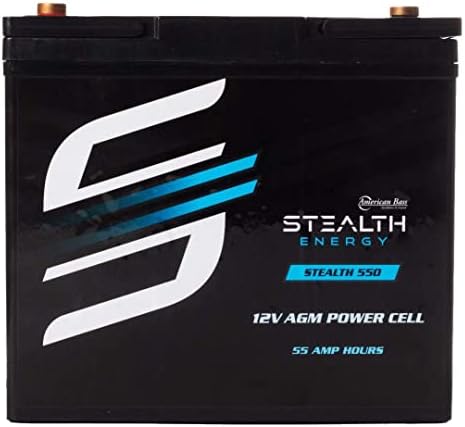Američki bas 12v 55 sati 1500 W.Ant AGM baterija Stealth 550