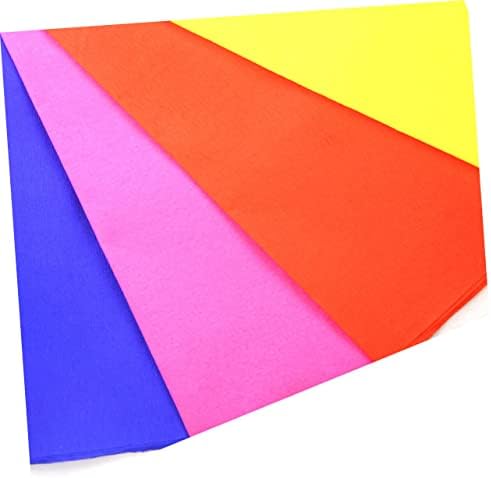 Ciieeo Colorful Paper Crepe papir 10 listova rođendanski točni zanatske plovske radne papire