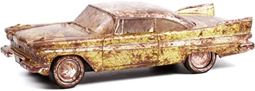 1957 Plymouth Belvedere Desert Gold Met. Podzemni trezor Tulsa Tulsarama 1/24 Diecast model automobila Greenlight 18261