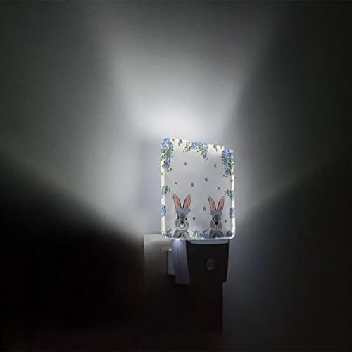 Noćno svjetlo uključite LED noćnu lampu Automatski senzor noćna svjetla Priključite se na zid, Uskršnji