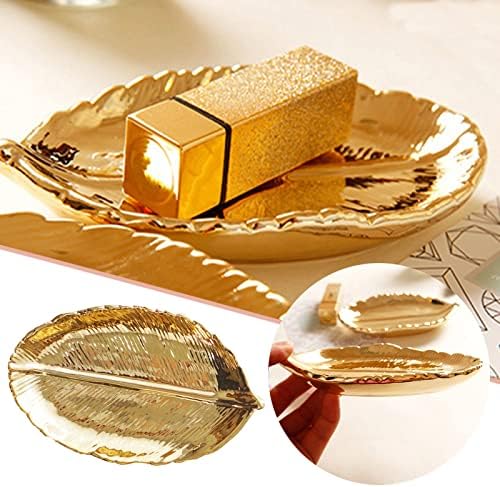 Kuglice za ukrašavanje malih zlatnih listova Keramički ukrasni zlatni sitni rub posuđa Zlatni