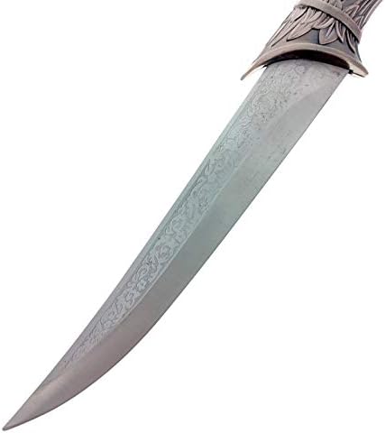 ASR vanjski bodež kolekcionarski nož Crni Vuk urezan dizajn Oštrica od 13 inča sa omotom